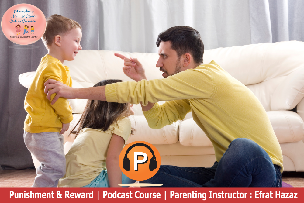 Dad angry on one of the kids