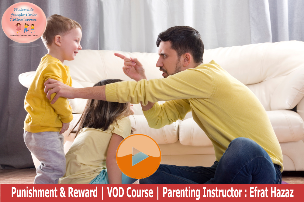 Dad angry on one of the kids